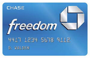 Chase Freedom Cashback Rewards Credit Card
